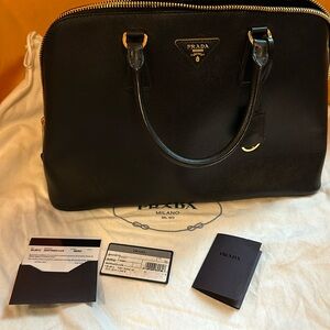 Authentic Prada Bauletto bag